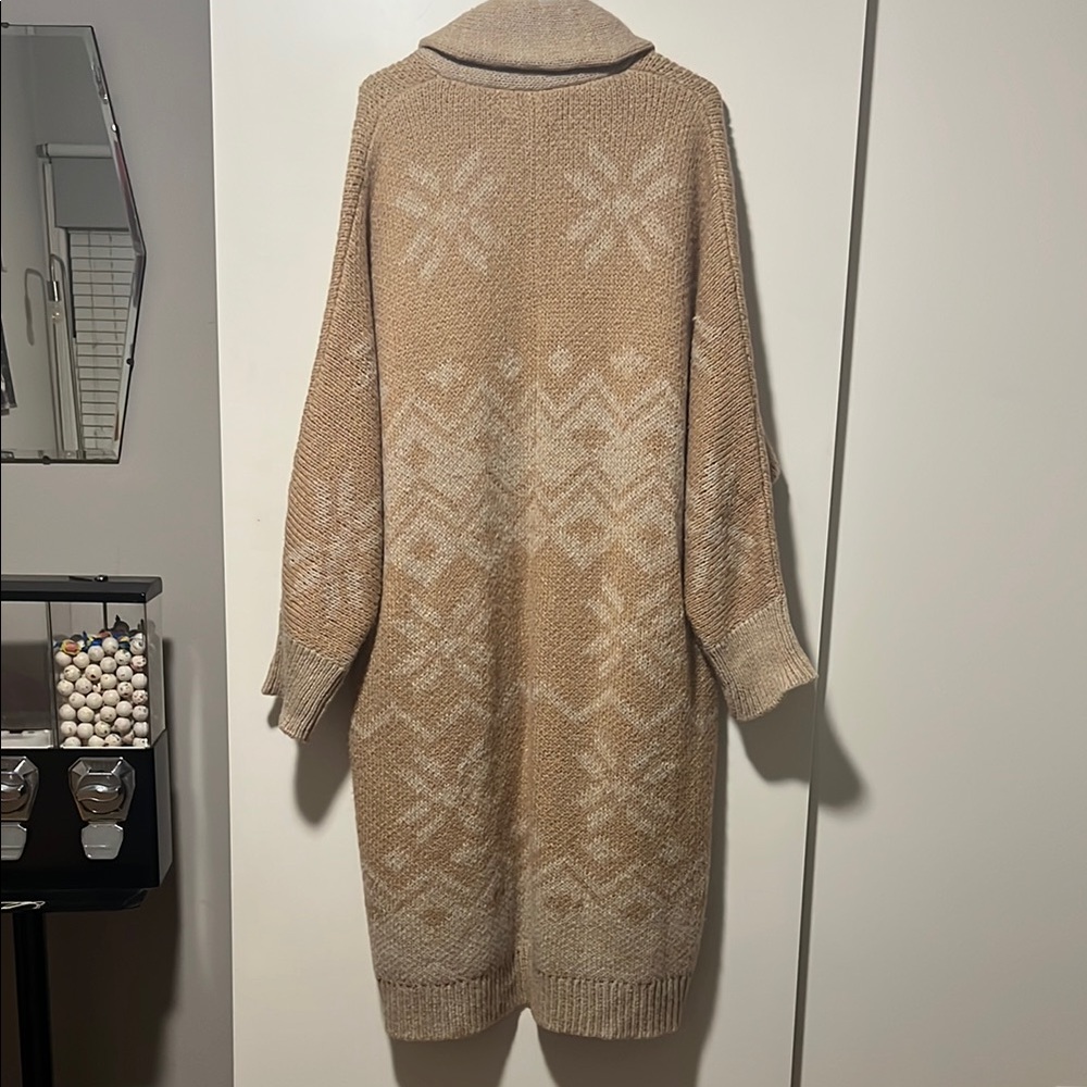 Cozy Tan Women's Sweater - Picture 4 of 10